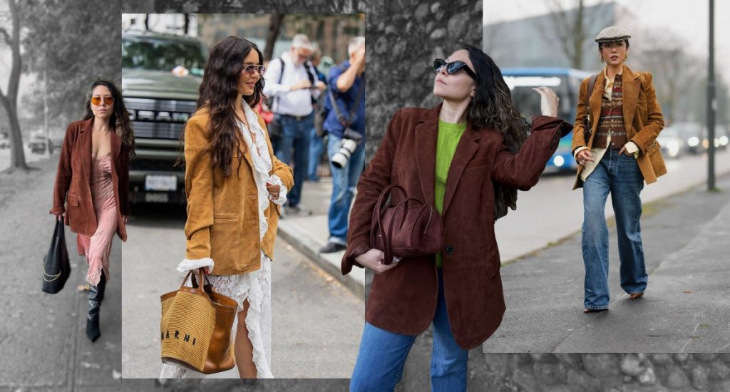 7 Ways to Style a Brown Suede Blazer for Fall 2025