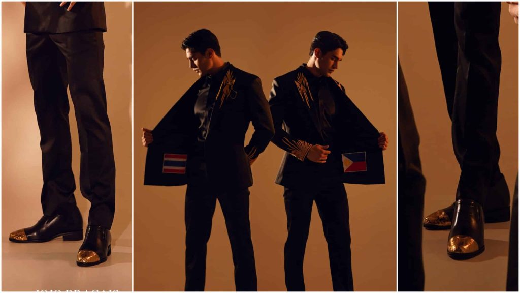 Francis Libiran and more collab for Kirk Bondad's winning look
