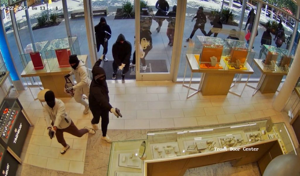 Man charged in wild mob-style robbery at San Ramon jewelry store