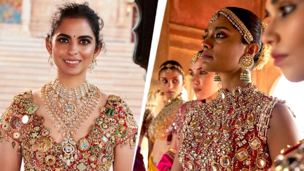 Your festive fashion fix is a bejewelled blouse Your festive fashion fix is a bejewelled blouse