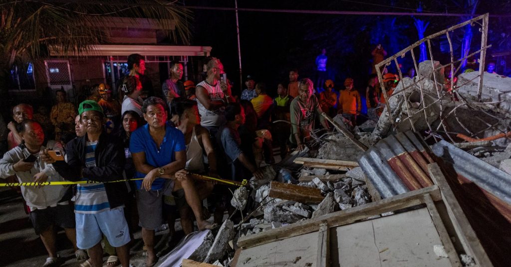 Death toll from Philippine quake rises to 72