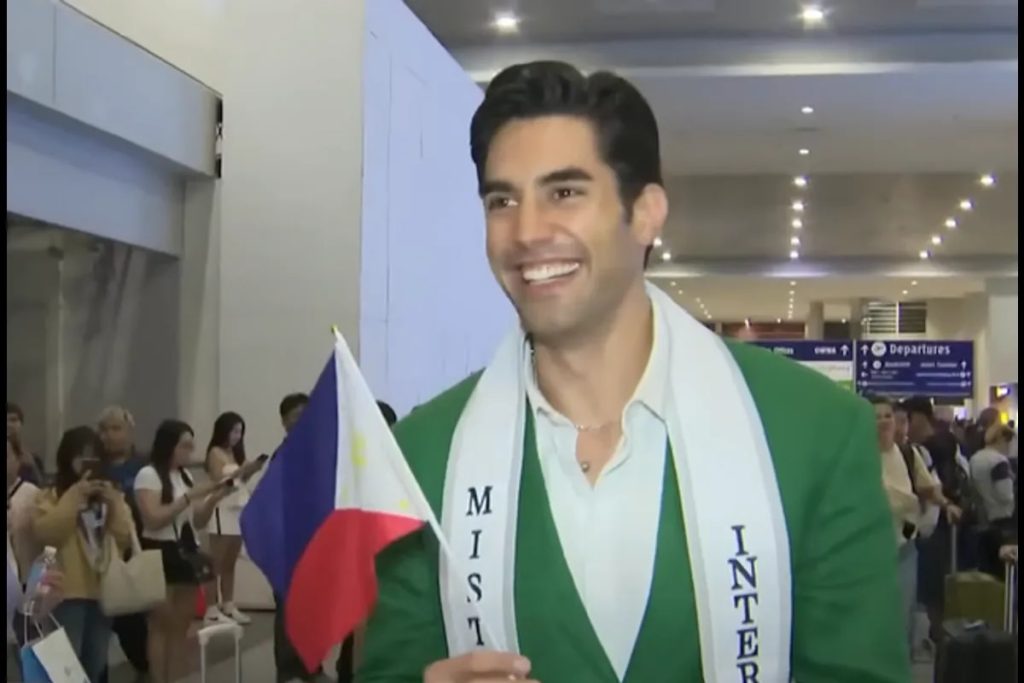 Kirk Bondad back in PH after winning Mister International 2025 title