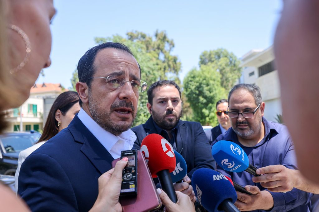 cover No one is banned from protesting, Christodoulides says