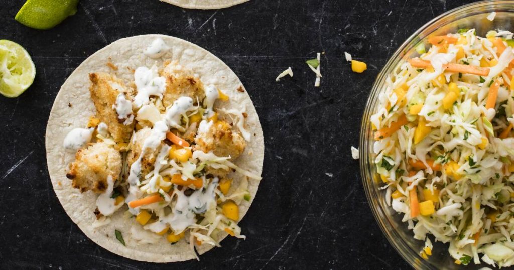 Vegan Baja-Style Cauliflower Tacos from America's Test Kitchen